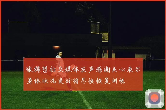 张稀哲社交媒体发声感谢关心表示身体状况良好将尽快恢复训练